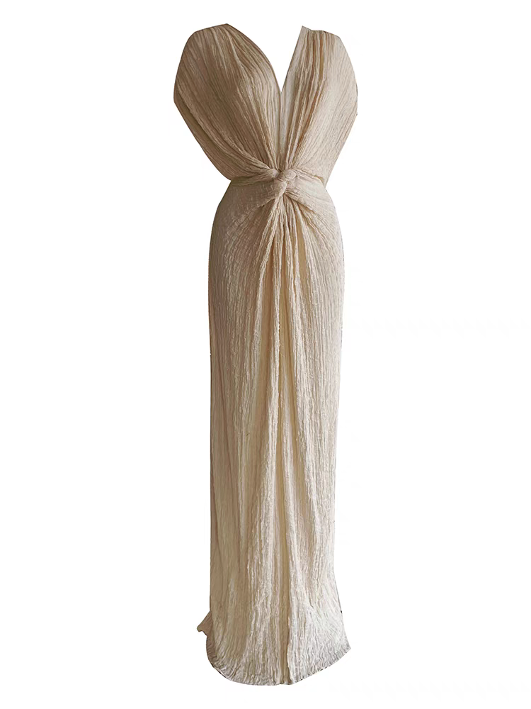 Grecian Linen Gown