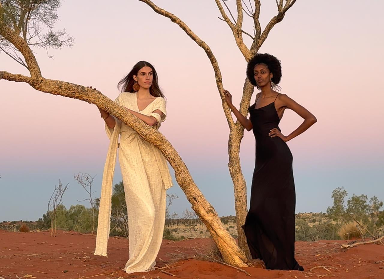 Grecian Linen Gown