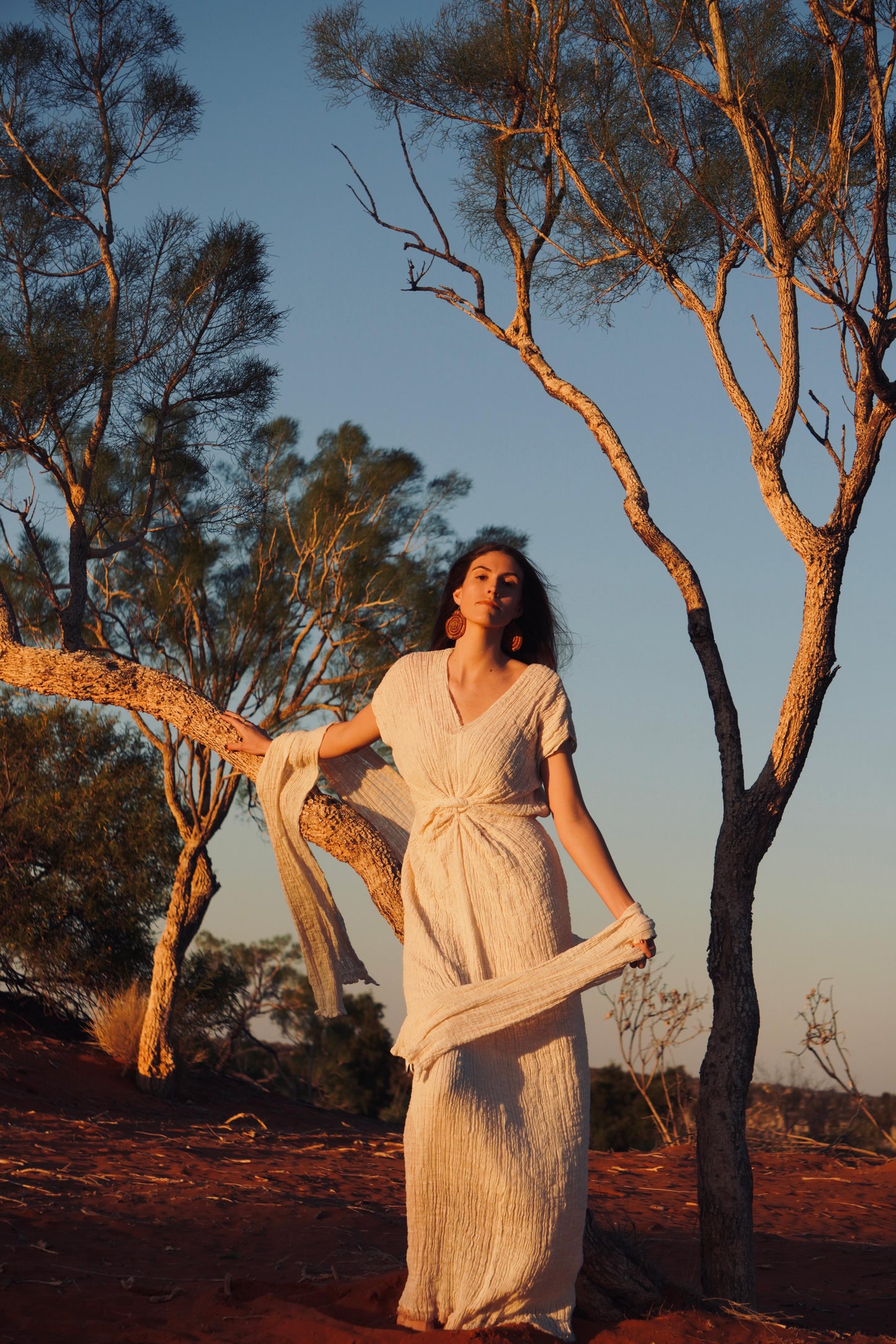 Grecian Linen Gown