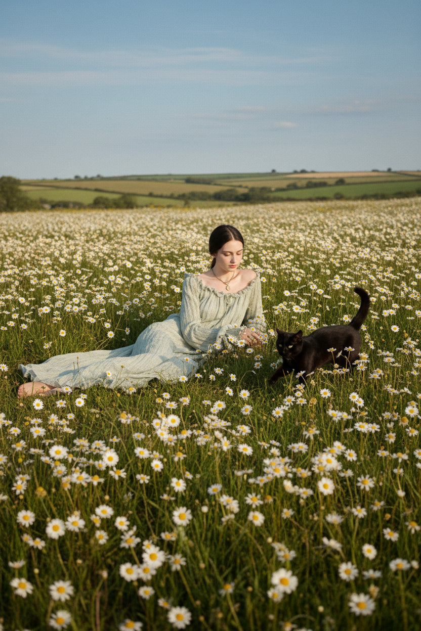 Lotus Green Victorian Gown