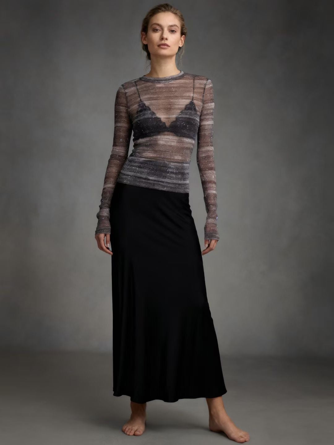 Celestial Sheer Knit Tee