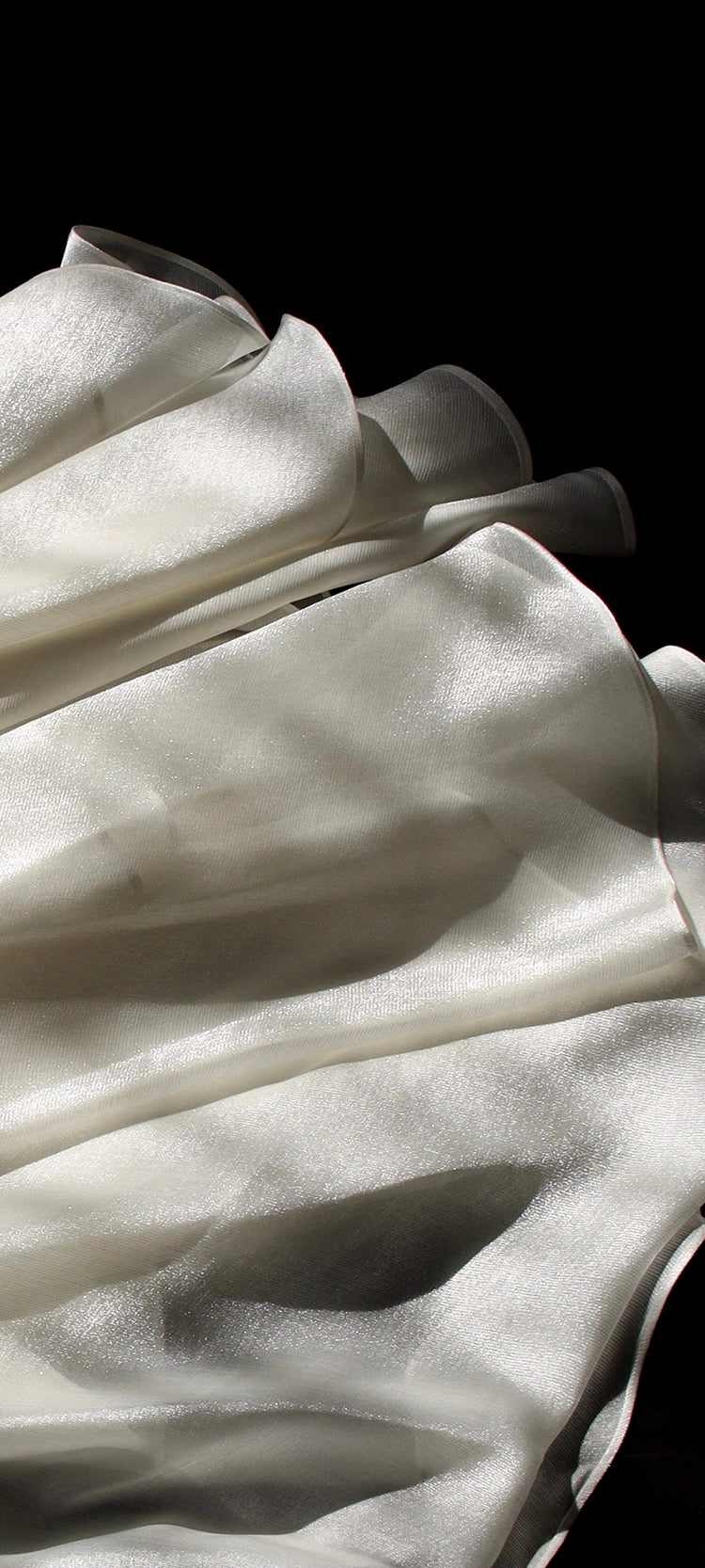 Blooming Camellia Silk Skirt