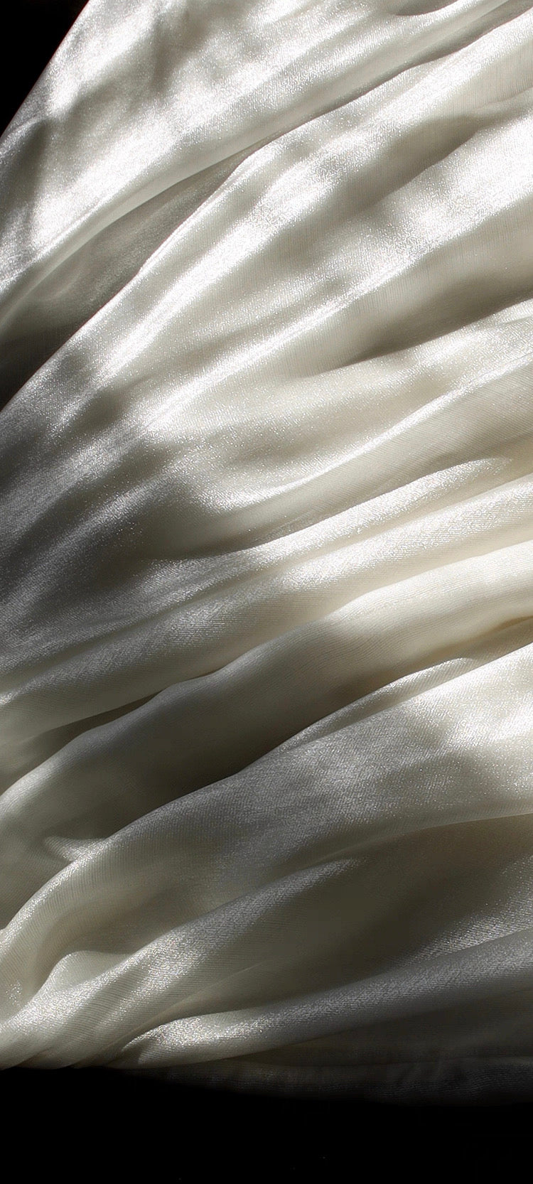 Blooming Camellia Silk Skirt