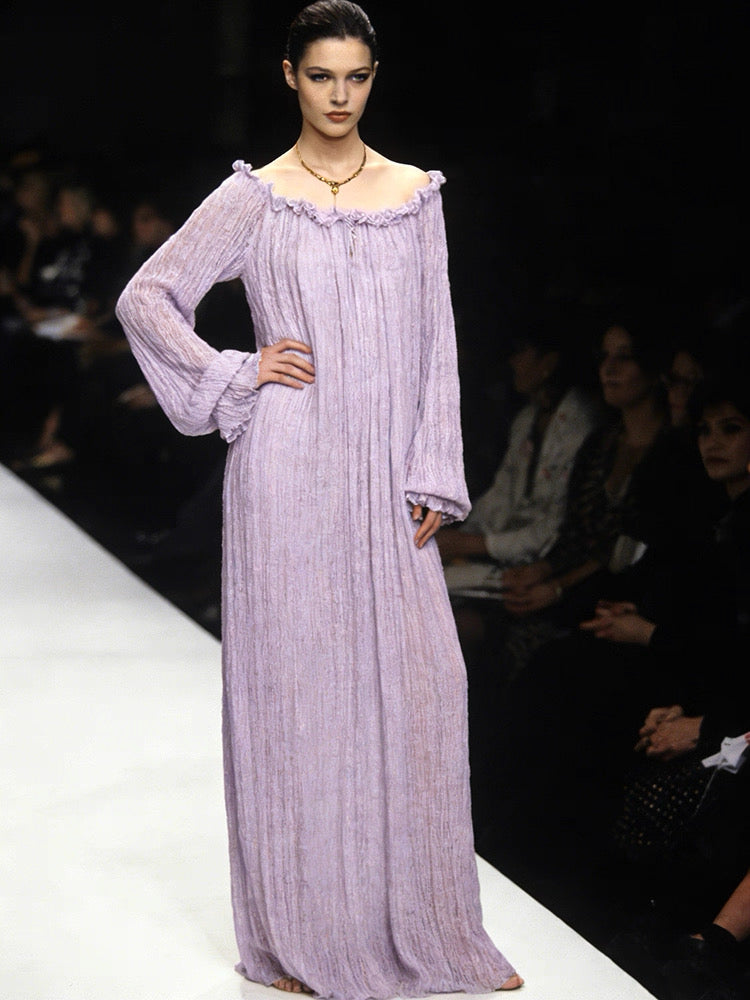 Magnolia Violet Victorian Gown