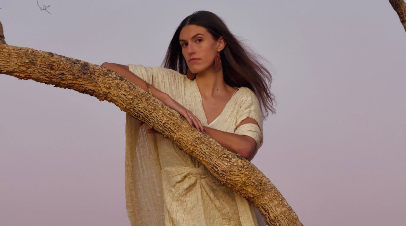 Grecian Linen Gown