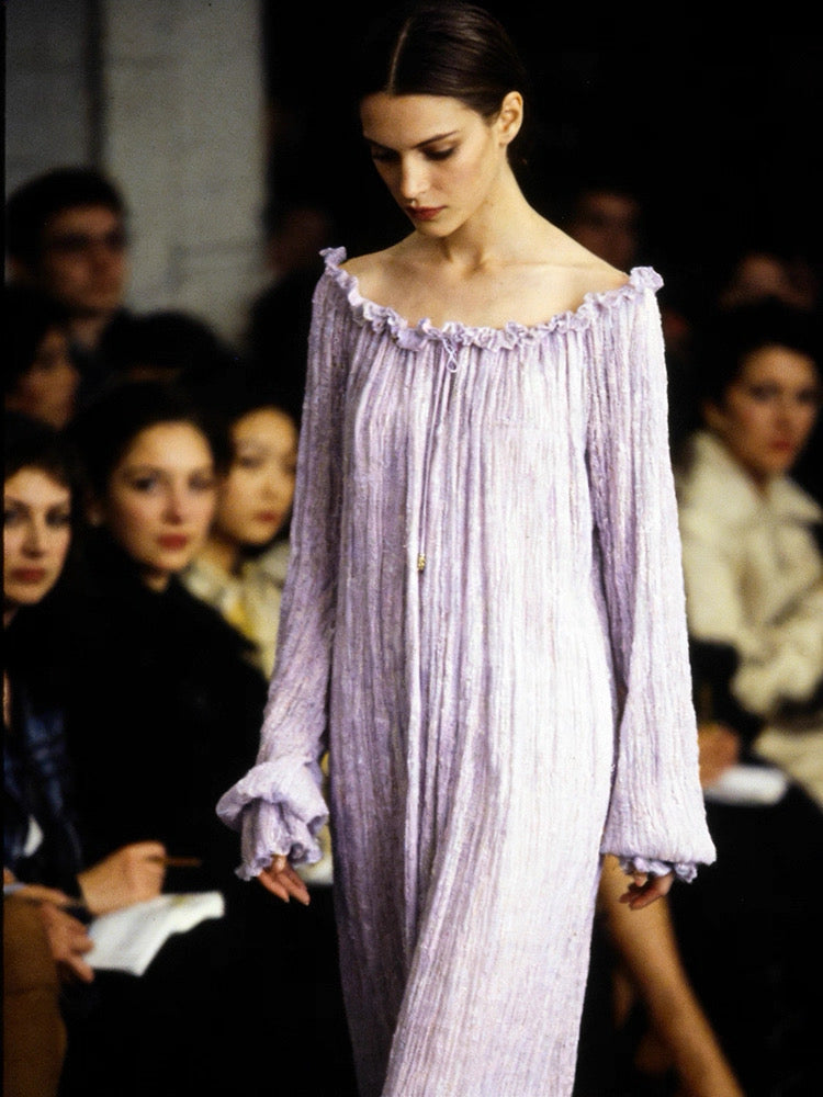Magnolia Violet Victorian Gown