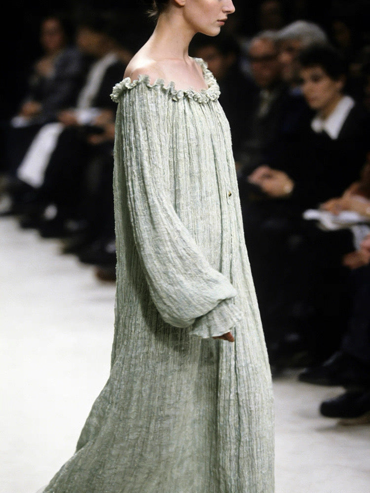 Lotus Green Victorian Gown
