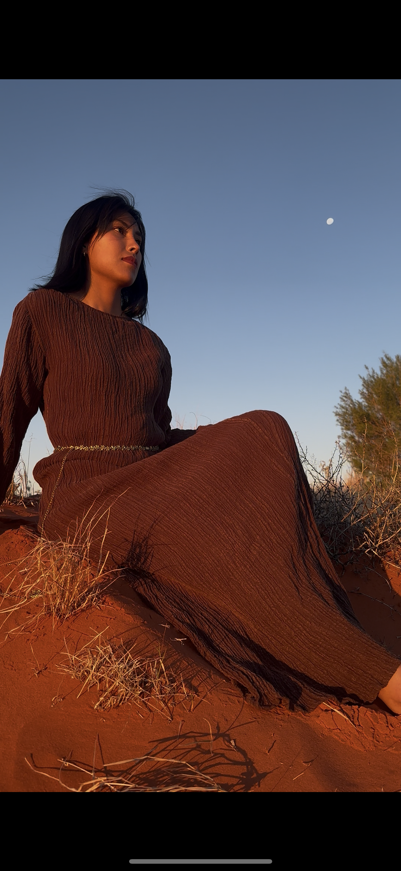 Siren Crinkle Gown