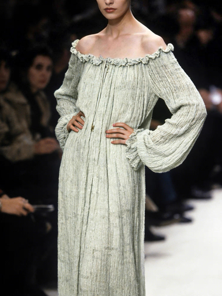 Lotus Green Victorian Gown