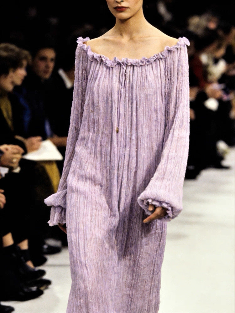 Magnolia Violet Victorian Gown