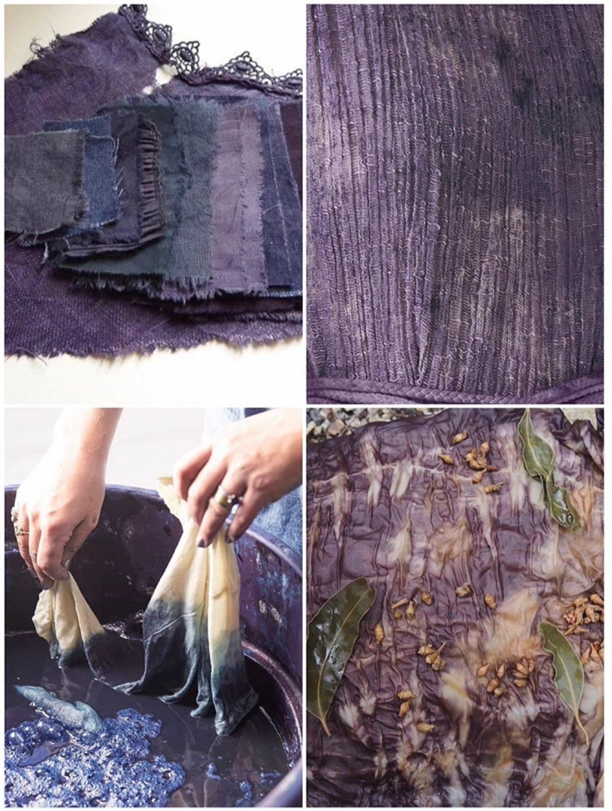 Purple Twilight Linen Gown