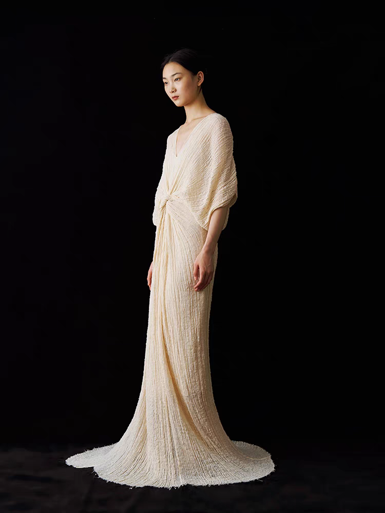 Grecian Linen Gown