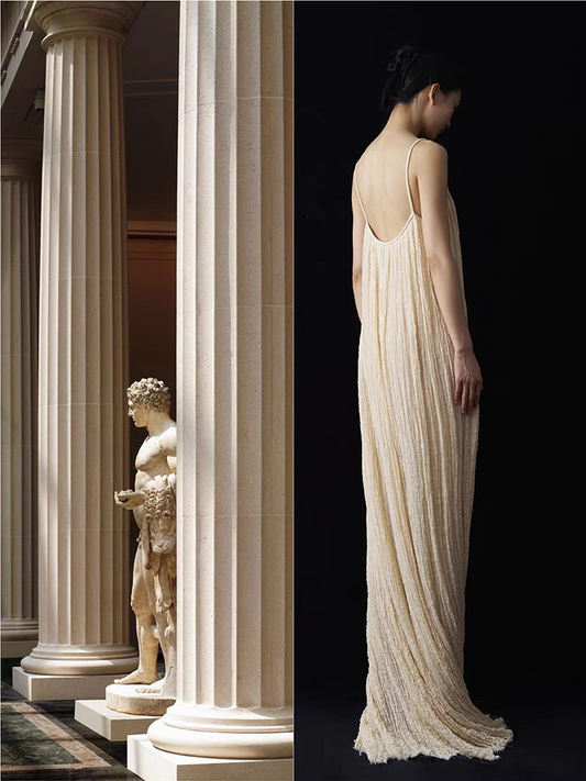 Grecian Linen Maxi